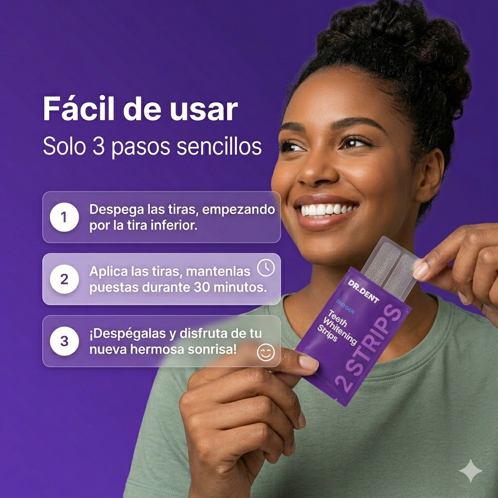 Tiras Blanqueadoras Dentales
